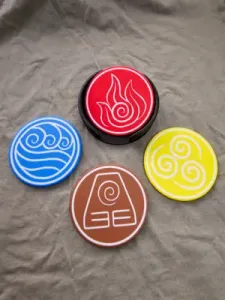 Avatar Elements Coaster Set