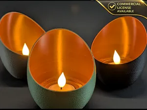 LED Tea Light Holder KaskArgi – Ovo