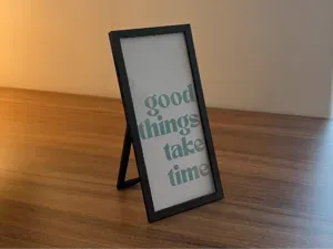 Two-in-One Photo Frame (120 × 250 mm)