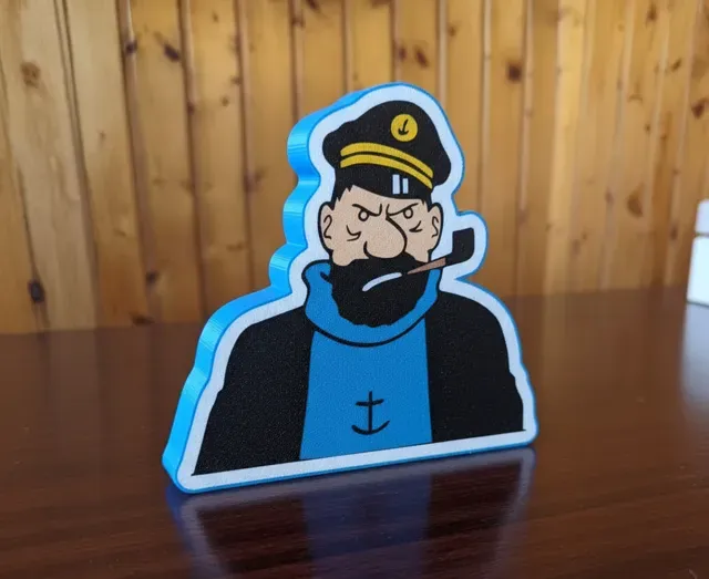 Captain Haddock - Tintin Desk Lamp — Image 2 of 2