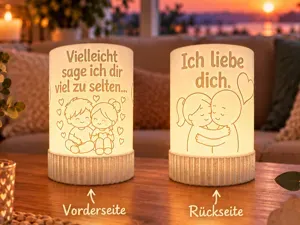 Windlicht „Ich liebe dich“