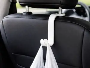 Car Headrest Grocery Bag Hook – Simple, Secure