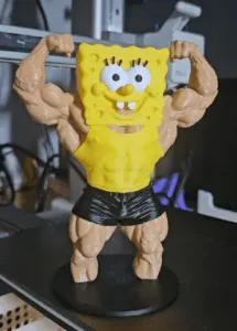 spongebob gym decoration