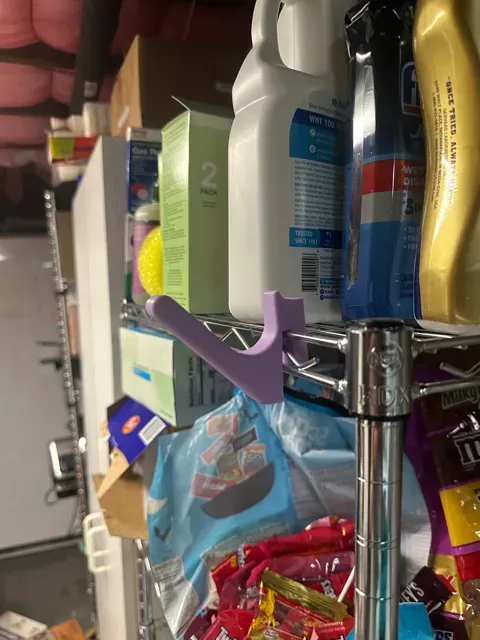 Heavy-Duty Wire Shelf Hook for Utility Storage — Image 10 of 11