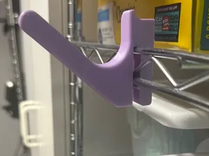 Heavy-Duty Wire Shelf Hook for Utility Storage