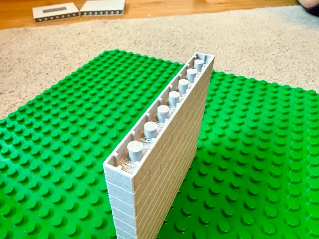 Brick Walls (1x8) - fully Duplo-compatible — Image 4 of 4