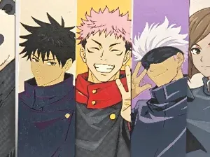 Yuji JuJuTsu Kaisen 50mm x 150mm Bookmark