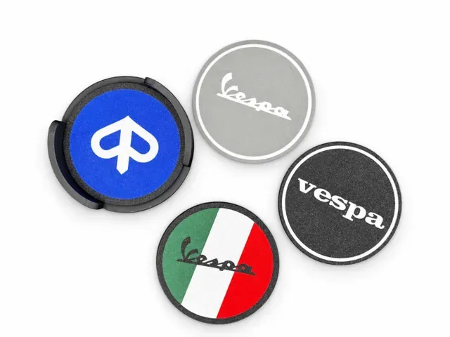 Vespa Coasters – Set of 4 Italian Scooter Coasters — Фото 2 из 4
