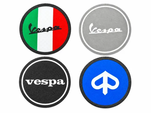 Vespa Coasters – Set of 4 Italian Scooter Coasters — Фото 3 из 4