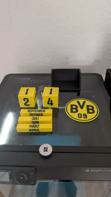 Ewiger Kalender - Borussia Dortmund - modular — Image 2 of 2