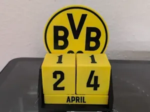 Ewiger Kalender - Borussia Dortmund - modular