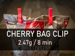 Cherry Bag Clip | Bag Sealing Clip | Fast Print