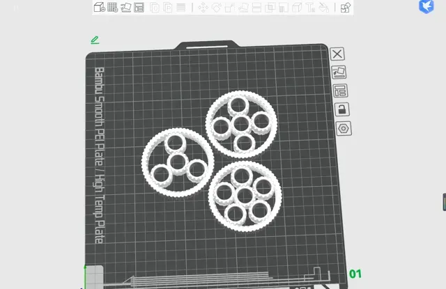 指尖陀螺 - 行星齿轮组 fidget spinner planetary gear — Image 7 of 7