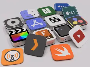 Mac App Icon "Hats" for M4 Mac mini