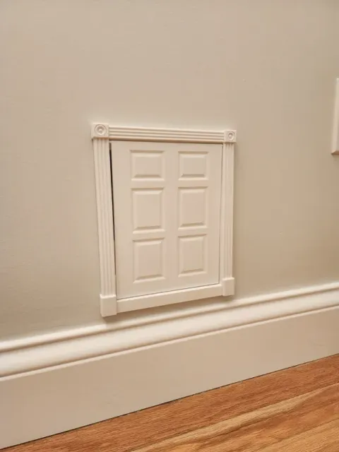 custom cat door for interior 2x4 or 2x6 walls. — Image 2 of 5