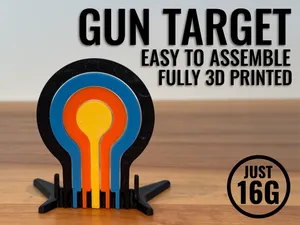 Gun Target | Easy to assemble
