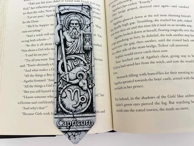 Zodiac - Capricorn, Aquarius, Pisces Bookmark — Фото 6 из 11