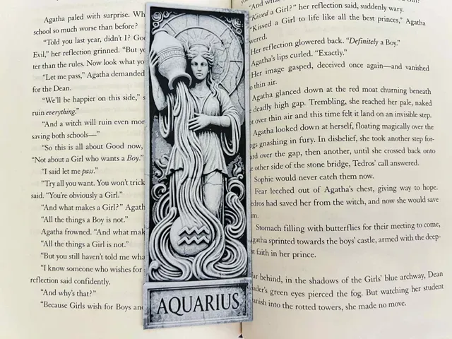 Zodiac - Capricorn, Aquarius, Pisces Bookmark — Фото 8 из 11