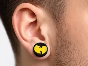 Tunnel / Ear Plug "Wu-Tang Logo"