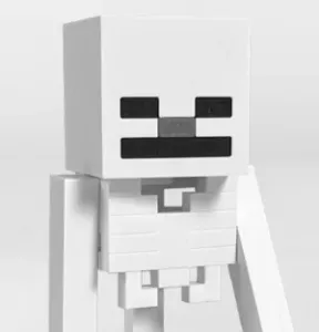 Minecraft Skeleton prop (positionable)