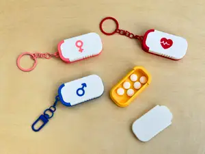 Pocket Pill Box for Daily Medication