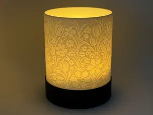 Floral Tealight (No Support - Fast Print)