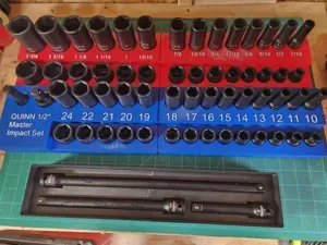 H&H Organizers for Quinn 1/2" Master Impact Set