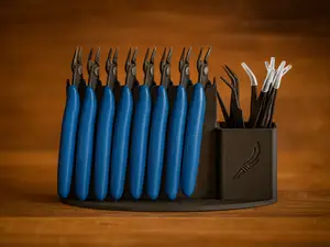Organizer for pliers and tweezers