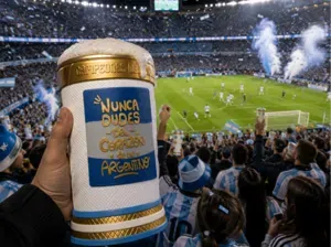 Parche Selección Argentina Messi Nunca Dudes 3D