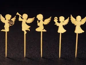 Gold Communion Toppers – Angel