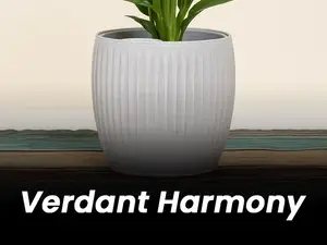 Verdant Harmony – Self-Watering Planter