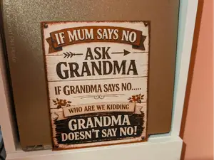 Ask Grandma - Funny hueforge sign