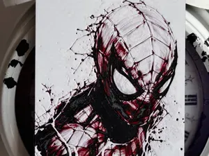 Spiderman Hueforge ilustracion