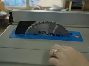 Evolution R255 TBL zero clearance throat plate