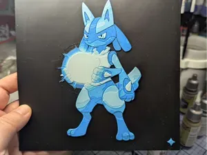 Hueforge lucario