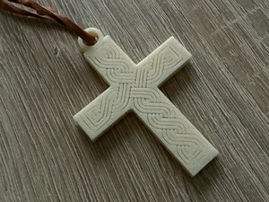 Croatian Knitted Cross