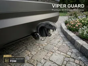 Viper Guard Cobra Trailer Hitch Cover