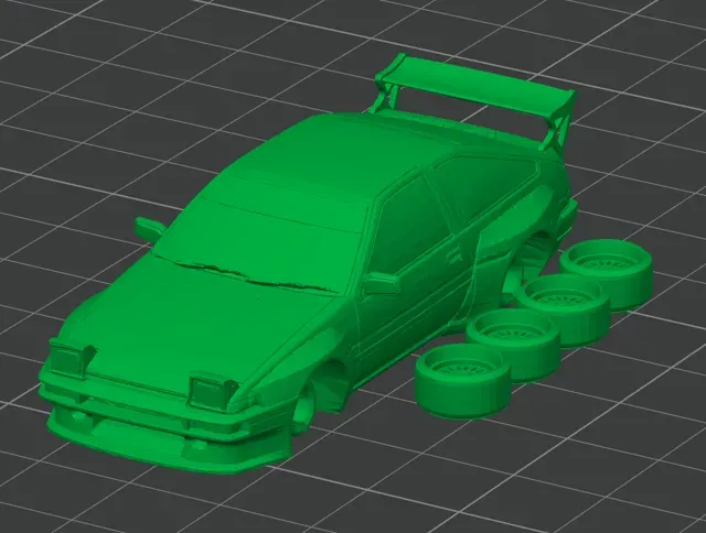 1985 Toyota AE86 Turneo widebody — Image 4 of 5