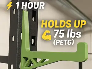 Heavy-Duty Metal Rack Utility Hook – Fast & Strong