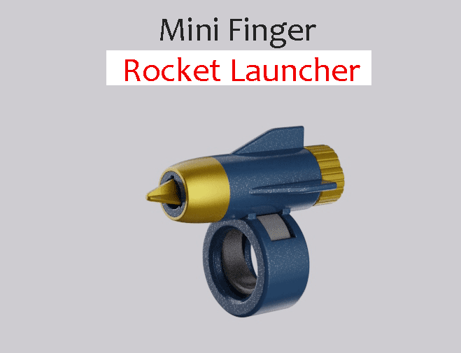 Mini Finger Rocket Launcher
