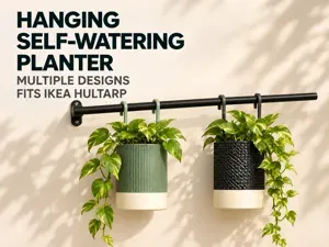 Hanging Self-Watering Planter (Multiple Designs)