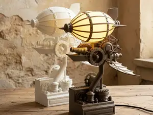 steampunk airship