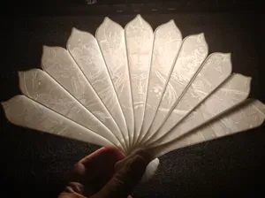 沈星回透光浮雕折扇（暗蚀国王）