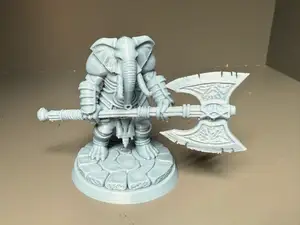 Loxodon (hum-elefante) para Dungeons and Dragons