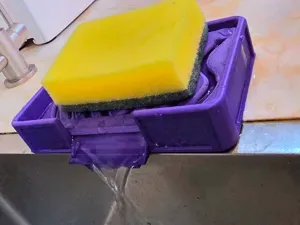 Kitchen Sink Sponge Holder & Soap Dish