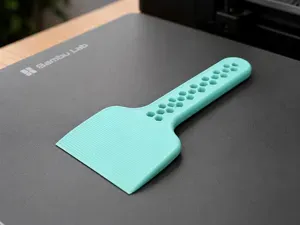 Bambu lab Scraper with Honeycomb Handle