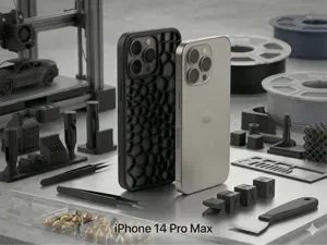 iPhone 14 Pro Max Voronoi Case