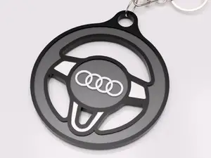 Audi Steering Wheel Keychain