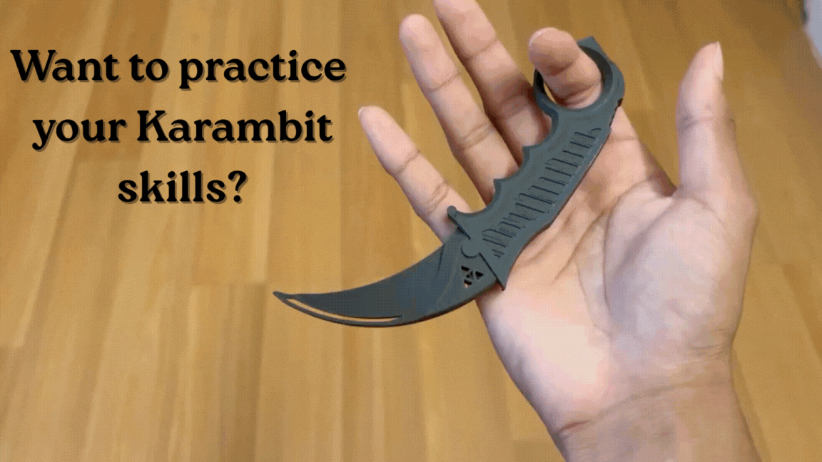 Cool Karambit, Knife Toy, Fun Gadget Gizmo, Quick