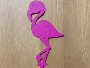 Flamingo Cake Topper